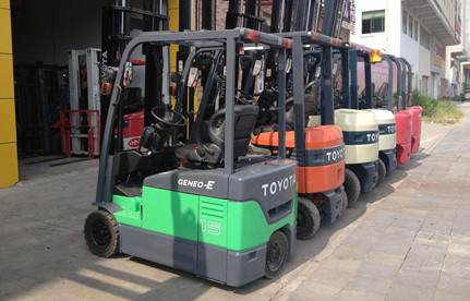 日本二手叉车进口昭通清关